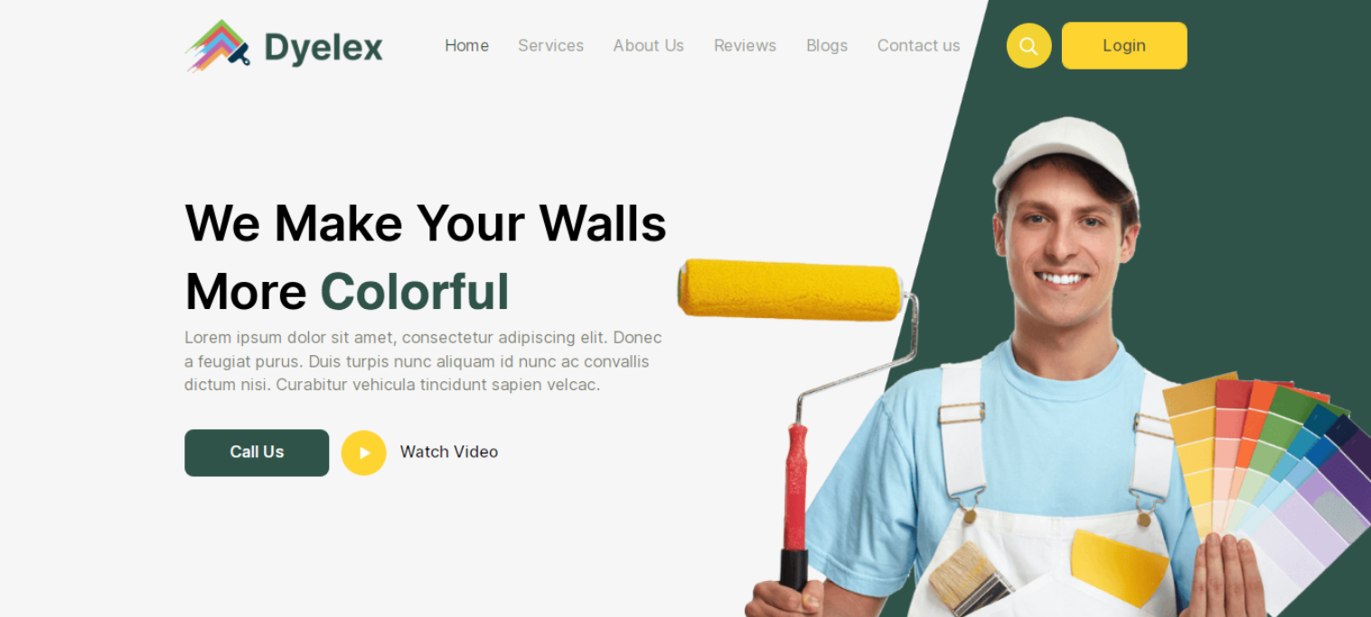 Painter & Decorator Template 2